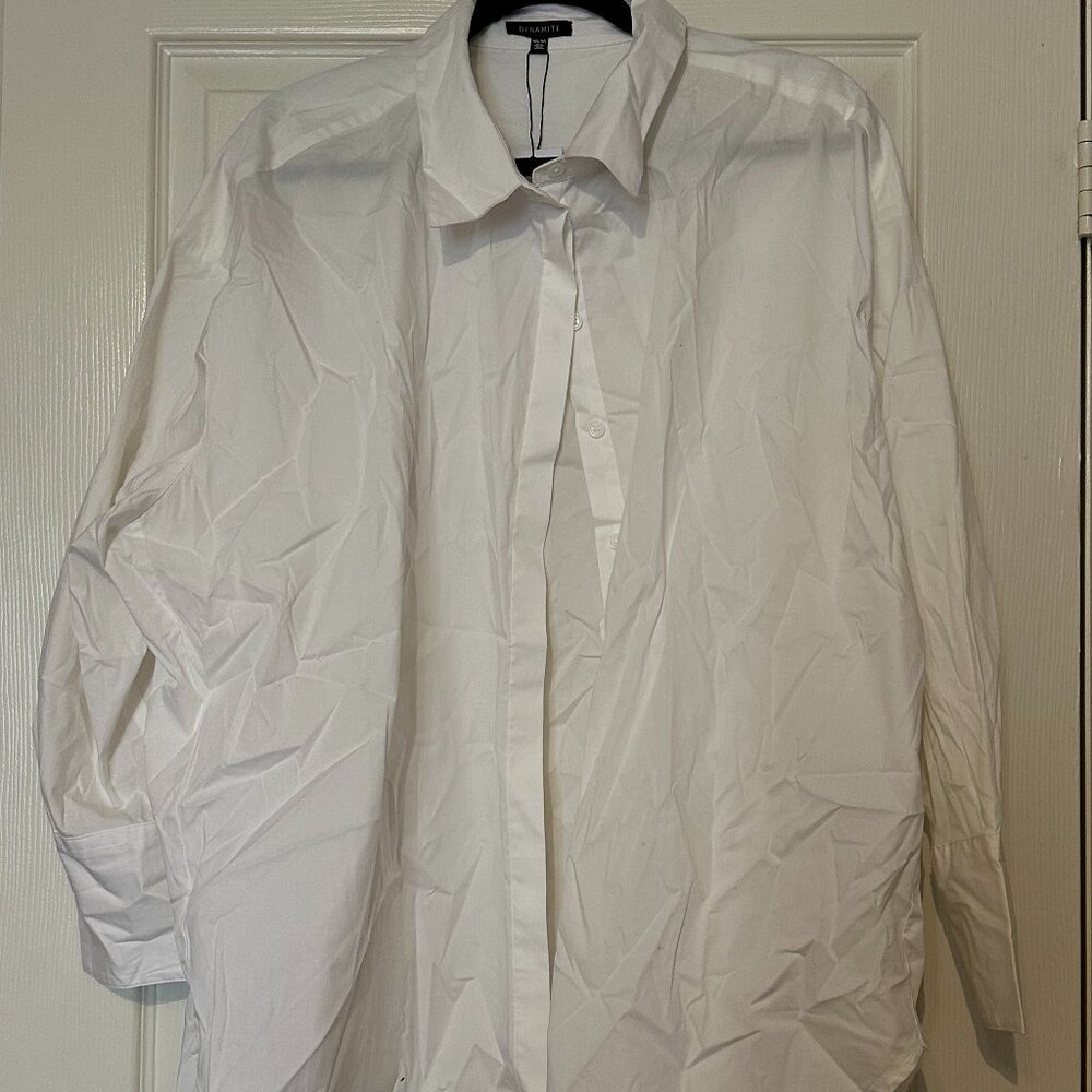 Dynamite button up long sleeve